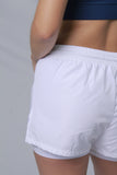 Short deportivo Blanco 2 en 1