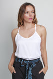 BLUSA DE TIRAS