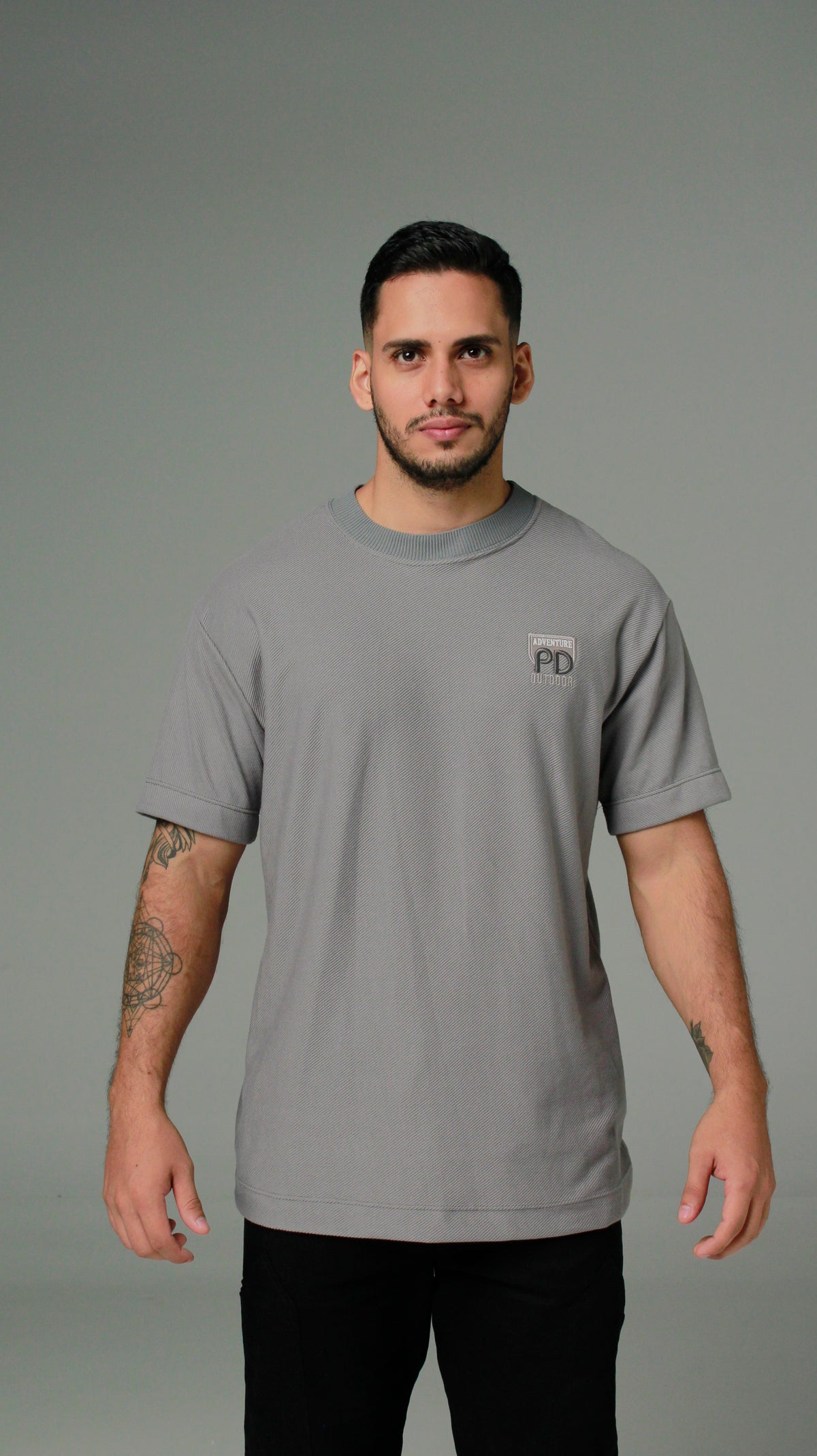 CAMISETA HOMBRE BOX FIT TEJIDO ESPE