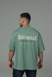 CAMISETA HOMBRE BOX FIT -VERDE