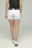 SHORT MUJER MALLA LATERAL Y SESGOS